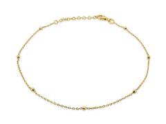 Bratara de picior din aur galben de 14K